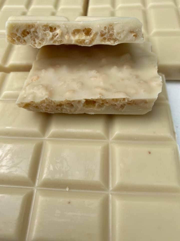 White Crispy Crunch Chocolate Bar